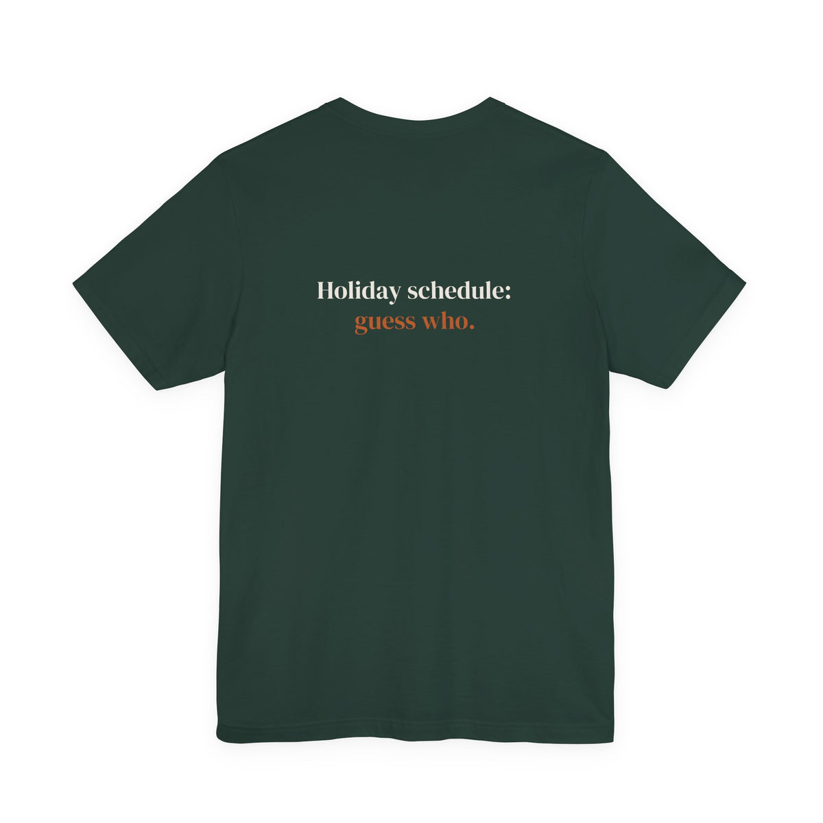 Save Me a Plate Holiday Shift Tee