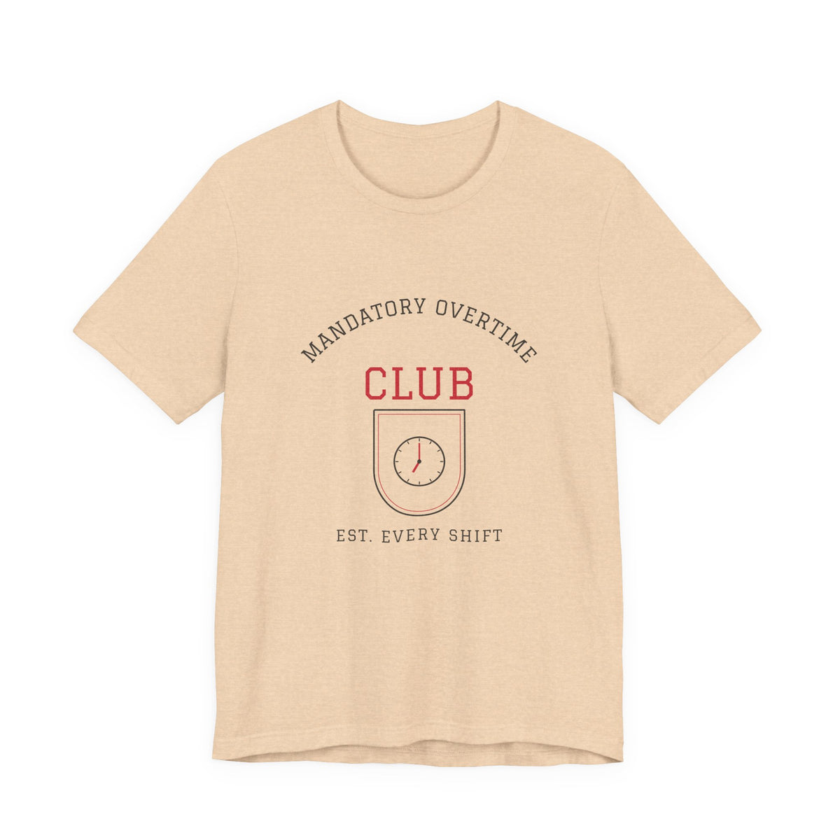 Mandatory Overtime Club Varsity Tee
