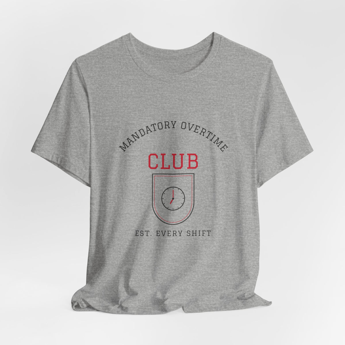 Mandatory Overtime Club Varsity Tee
