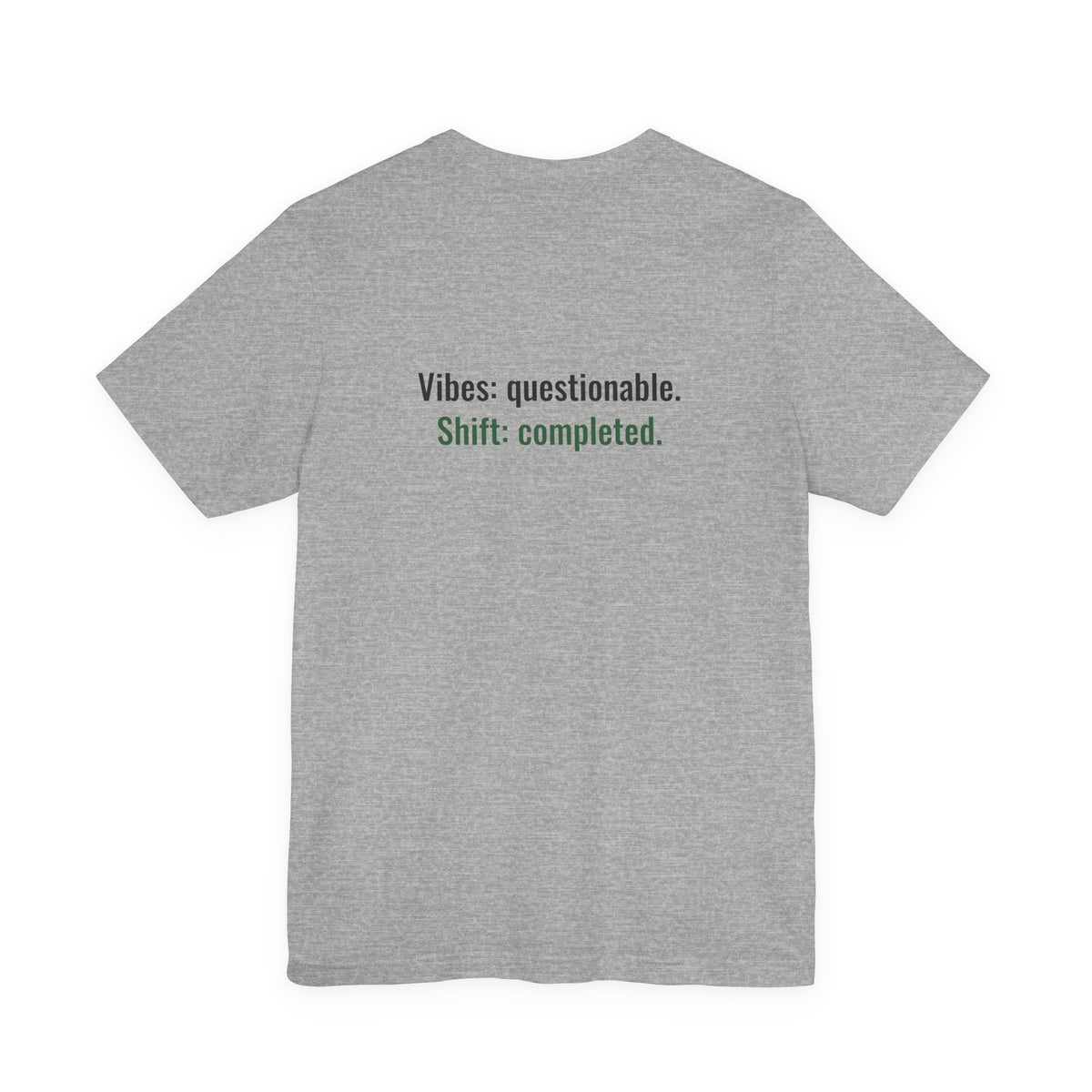 Surviving on Vibes & Vending Machine Coffee Tee
