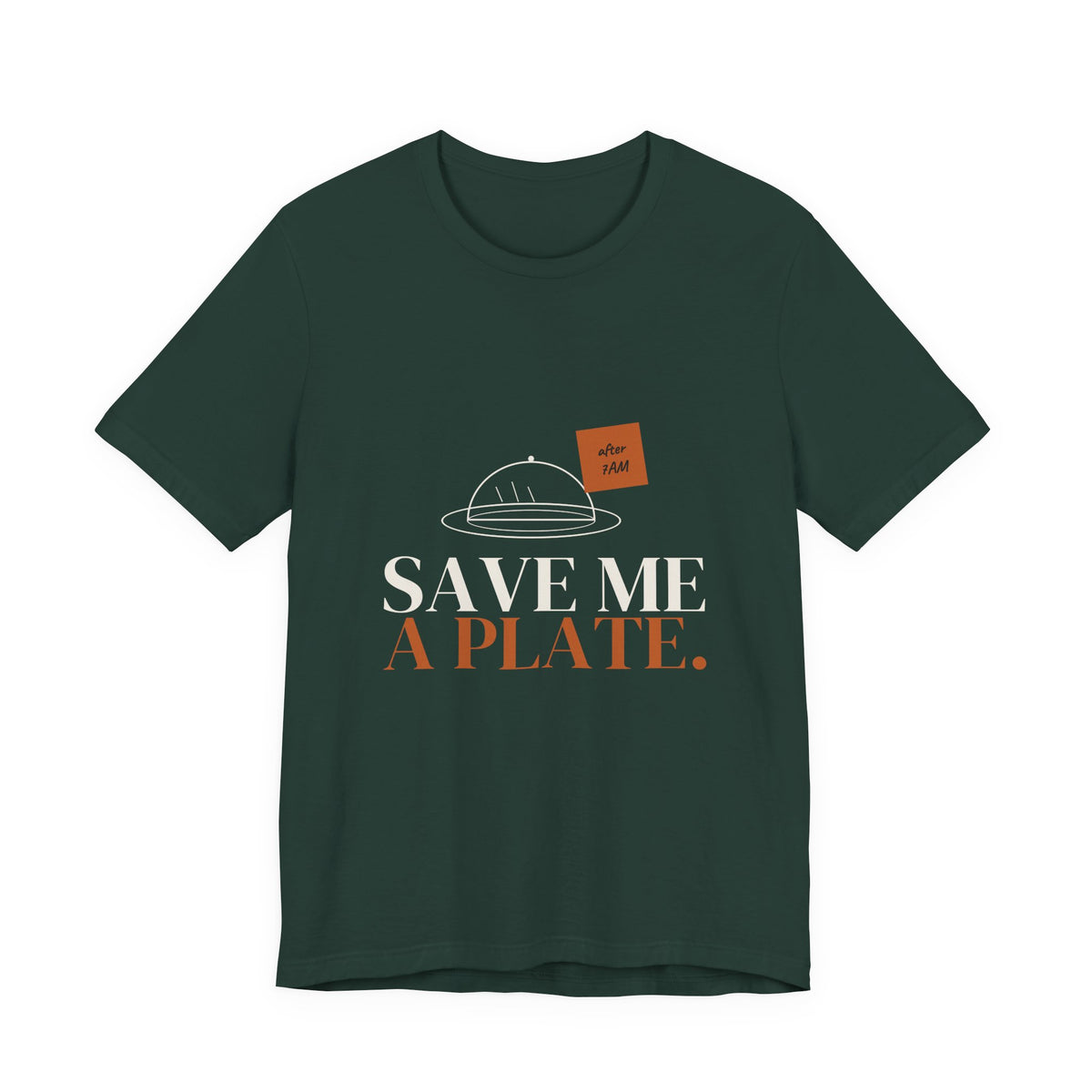 Save Me a Plate Holiday Shift Tee