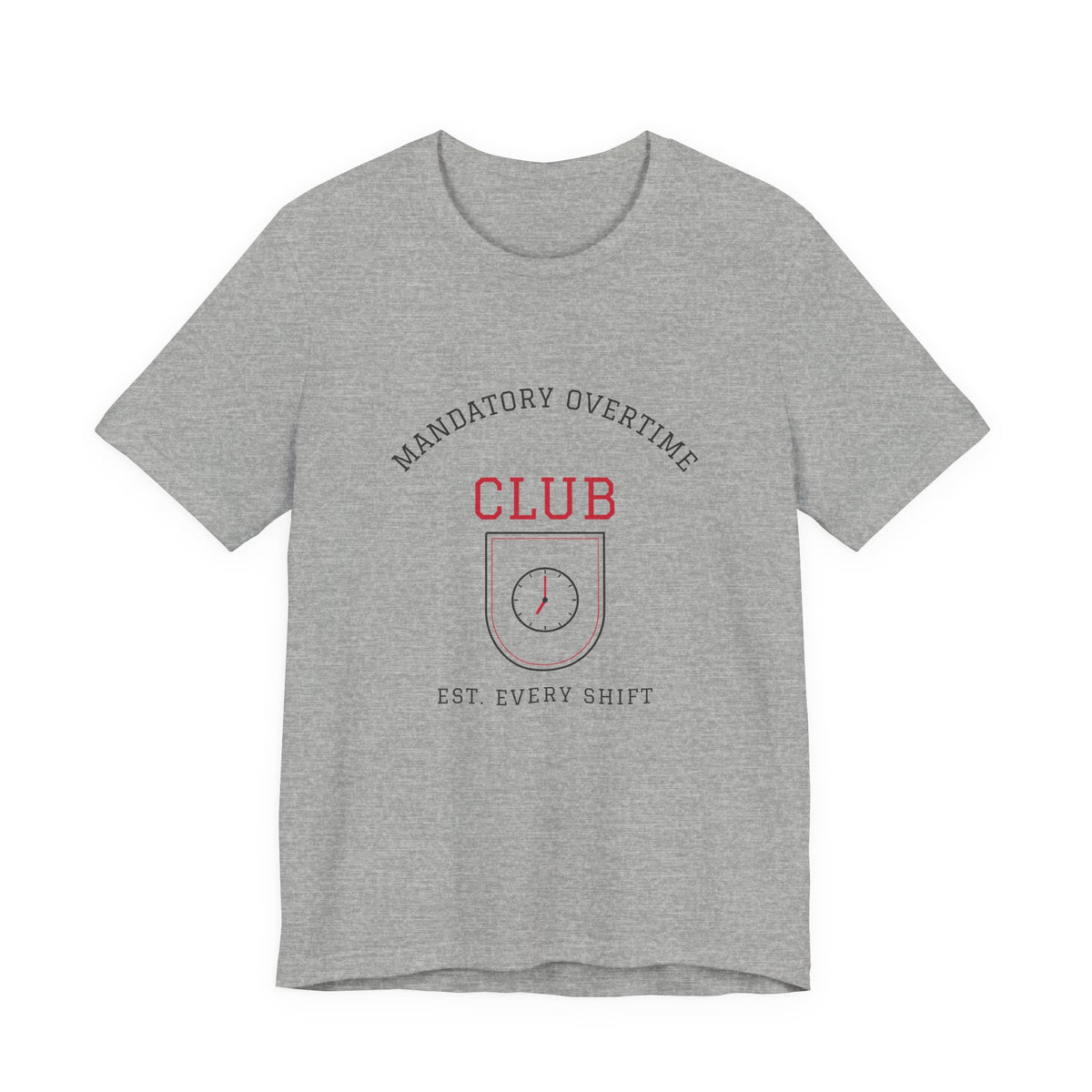 Mandatory Overtime Club Varsity Tee