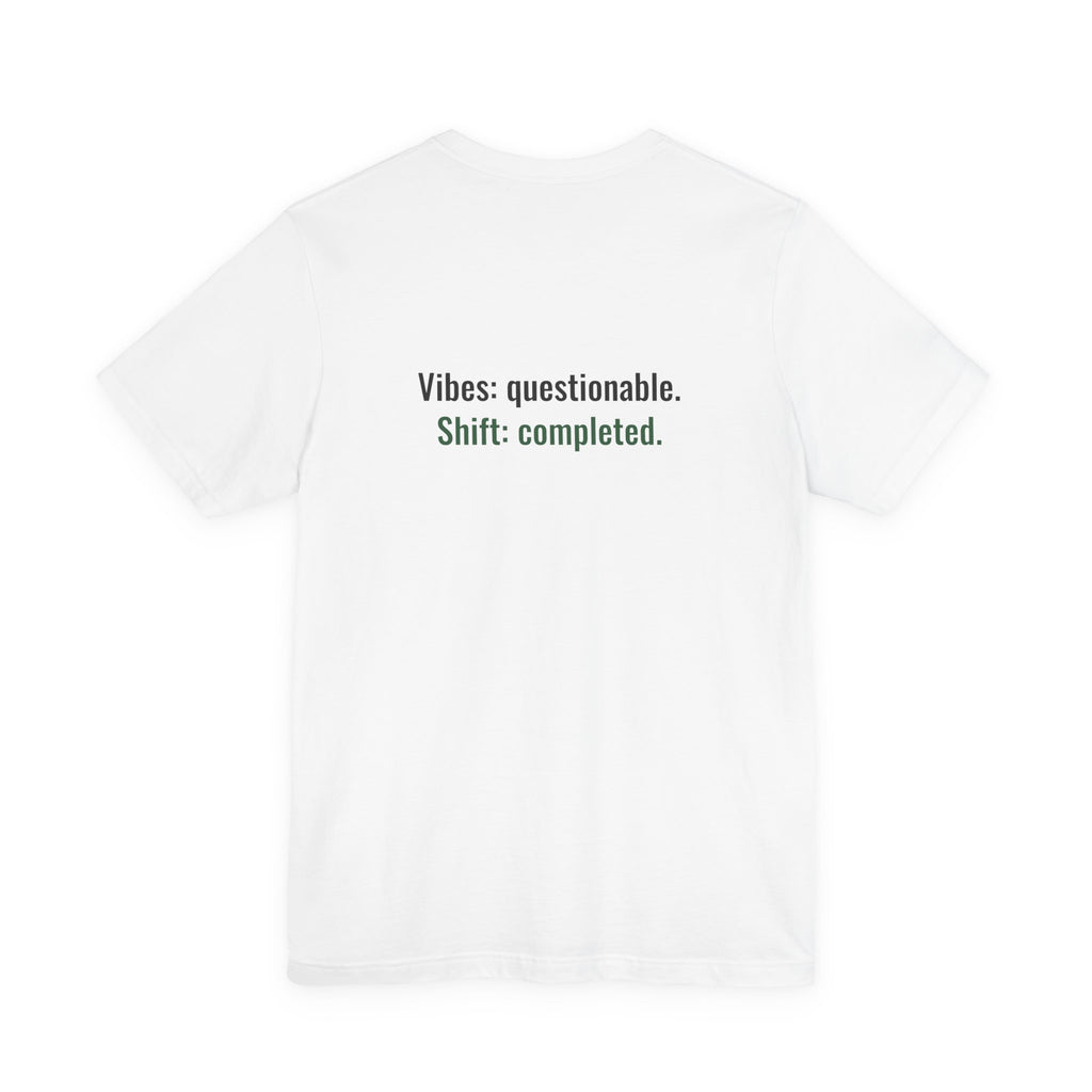 Surviving on Vibes & Vending Machine Coffee Tee