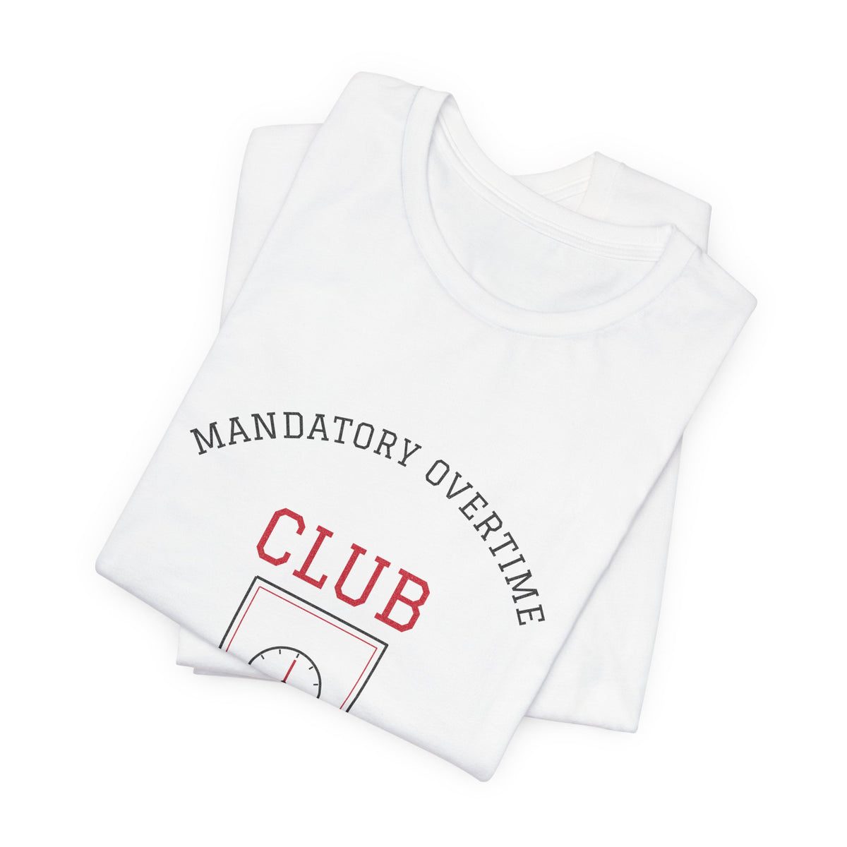 Mandatory Overtime Club Varsity Tee