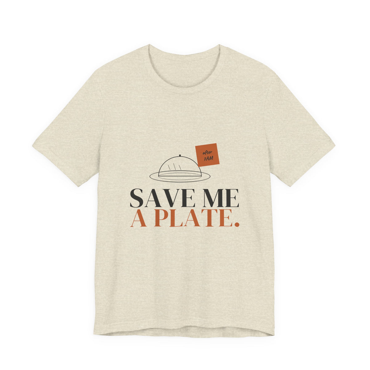 Save Me a Plate Holiday Shift Tee