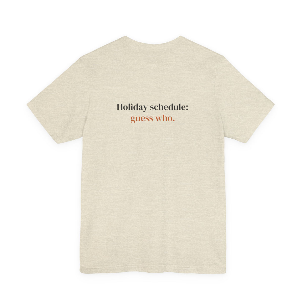 Save Me a Plate Holiday Shift Tee