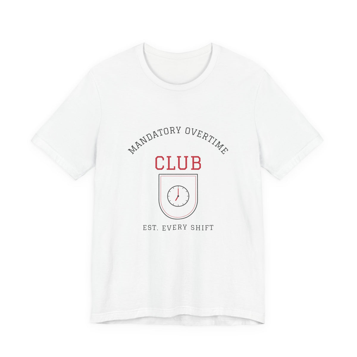 Mandatory Overtime Club Varsity Tee