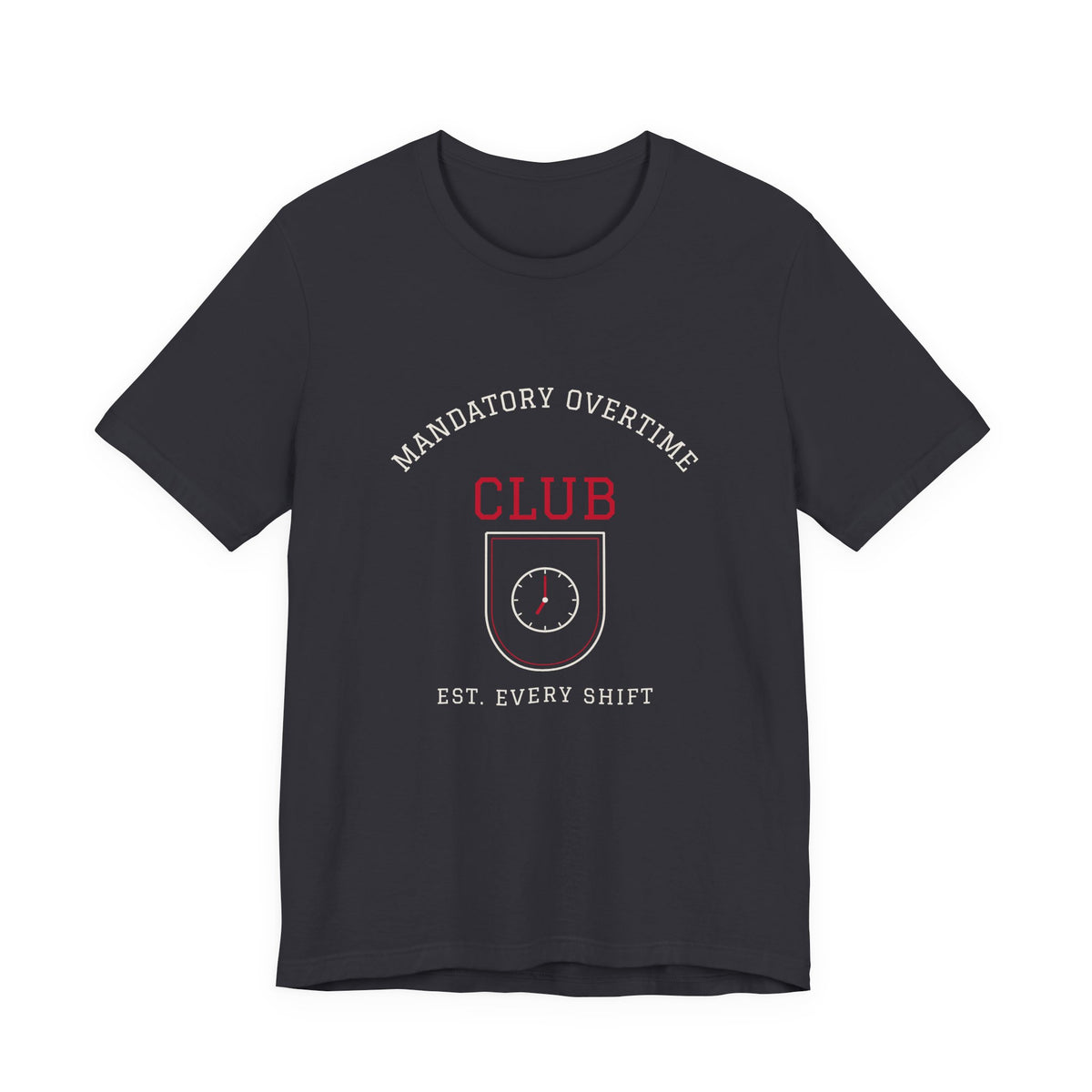 Mandatory Overtime Club Varsity Tee