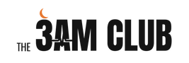 The 3AM Club logo (dark)